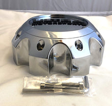Load image into Gallery viewer, Ultra Motorsports Chrome Wheel Center Cap Set of 2 Pn: 89-9778 WITH SCREWS