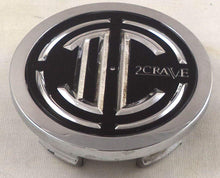 Load image into Gallery viewer, 2 Crave Wheels Chrome Lug Wheel Center Caps QTY 2 # 105-C-CAP
