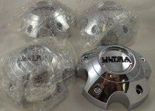 Load image into Gallery viewer, Ultra Motorsports Chrome Custom Wheel Center Cap Set of 4 Pn: 89-9755