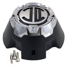 Load image into Gallery viewer, 2 Crave 5 LUG Black & Chrome Wheel Center Cap (QTY 2) # NX-5H-D
