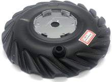 Load image into Gallery viewer, Strada c-1087-3 Tornado Black & Silver Wheel Center Cap C-STRA-2