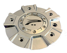 Load image into Gallery viewer, Platinum Chrome Custom Wheel Center Cap Set of 4 Pn: 89-9499