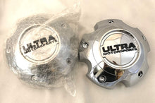 Load image into Gallery viewer, ULTRA 5 Lug CHROME Wheel Center Cap (QTY 2) p/n # 89-9750C WITH BOLTS