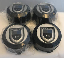 Load image into Gallery viewer, ASANTI BLACK Wheel Center Cap Chrome (Set of 4) # C100-TB, PV CAP