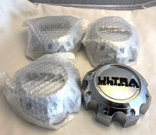 Load image into Gallery viewer, Ultra Motorsports Chrome Wheel Center Cap Set of 4 Pn: 89-9778 WITH SCREWS