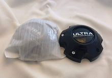 Load image into Gallery viewer, ULTRA 5 Lug Gloss Black Wheel Center Cap (QTY 2) p/n # 89-9750-CAP WITH BOLTS