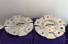 Load image into Gallery viewer, Platinum Chrome Custom Wheel Center Cap Set of 4 Pn: 89-9499