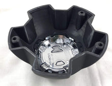 Load image into Gallery viewer, 2 Crave 5 LUG Black & Chrome Wheel Center Cap (QTY 2) # NX-5H-E