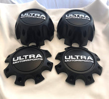 Load image into Gallery viewer, Ultra Motorsports Matte Black Dually Wheel Center Cap (Qty 4) Pn: 89-9771SB; 89-9770SB