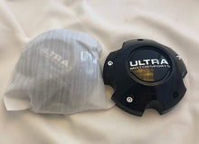Load image into Gallery viewer, ULTRA 5 Lug Gloss Black Wheel Center Cap (QTY 4) p/n # 89-9750-CAP WITH BOLTS