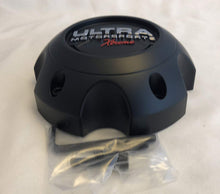 Load image into Gallery viewer, ULTRA 5 Lug Extreme Black Wheel Center Cap (QTY 2) p/n # 89-9756SBX WITH BOLTS