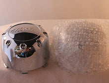 Load image into Gallery viewer, Ultra Motorsports Chrome Custom Wheel Center Cap Set of 2 PN: 89-9184