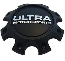Load image into Gallery viewer, Ultra Motorsports Matte Black Front Dually Wheel Center Cap (Qty 1) Pn: 89-9770SB