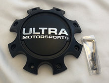 Load image into Gallery viewer, Ultra Motorsports Matte Black Front Dually Wheel Center Cap (Qty 1) Pn: 89-9770SB