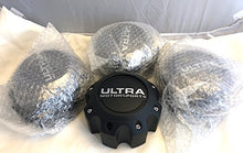 Load image into Gallery viewer, Ultra Motorsports Matte Black Custom Wheel Center Cap Set of 4 Pn: 89-9780
