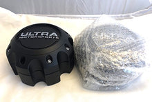Load image into Gallery viewer, Ultra Motorsports Matte Black Custom Wheel Center Cap Set of 4 Pn: 89-9780