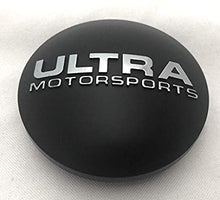 Load image into Gallery viewer, Ultra Motorsports Matte Black Wheel Center Cap Qty 1 Pn: 89-9450SB