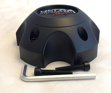 Load image into Gallery viewer, ULTRA 5 Lug Extreme Black Wheel Center Cap (QTY 1) p/n # 89-9754SBX WITH BOLTS