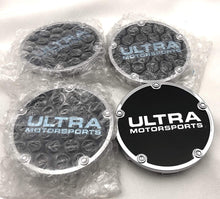 Load image into Gallery viewer, Ultra Motorsports Black Wheel Center Cap Set of 4 Pn: 89-9004SB