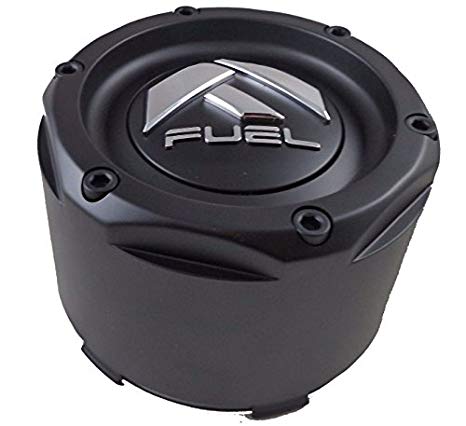 Fuel Matte Black Custom Wheel Center Cap ONE (1) 1003-49MB