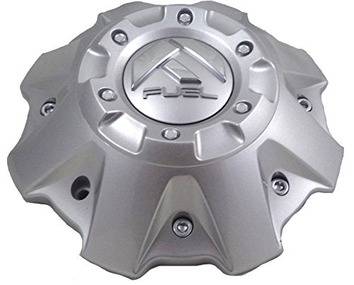 Fuel SILVER Wheel Center Cap QTY ONE # 1001-63 M-447 6-Lug