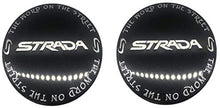 Load image into Gallery viewer, Strada C-225-3 Black Wheel Center Cap (2 Pack)