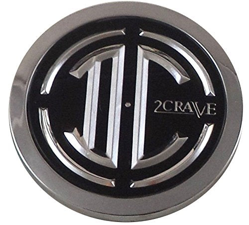 2 Crave Wheels Chrome Lug Wheel Center Caps QTY 4 # 105-C-CAP