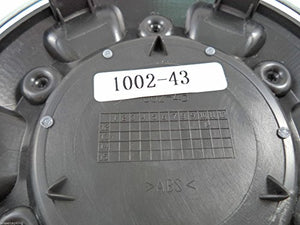 Fuel Matte Black Wheel Center Caps Set of Four (4) M-447, 1001-58