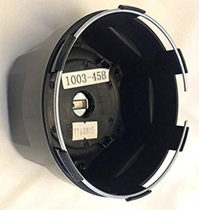 Fuel Wheels Gloss Black Center Cap Set of TWO (2) # 1003-45B