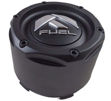 Load image into Gallery viewer, Fuel Black Black Rivets Custom Wheel Center Caps Set of Two (2) 1003-49TMB