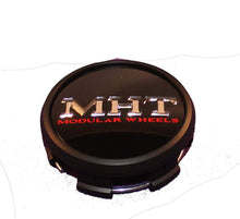 Load image into Gallery viewer, MHT Modular Wheels 1001-25 1001-25B Forged Edition Custom Center Cap Black (Set of 2)