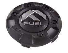 Load image into Gallery viewer, Fuel Matte Black Custom Wheel Center Caps Set of Four (4) M-447, 1001-58