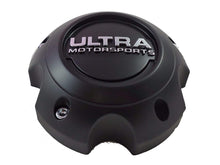 Load image into Gallery viewer, Ultra Motorsports 5 LUG Black Custom Wheel Center Cap Set of 2 Pn: 89-9756