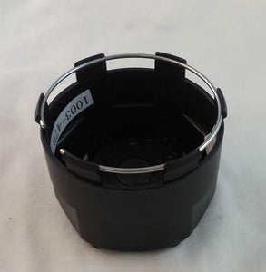 Fuel Matte Black Custom Wheel Center Caps (QTY 2) 1003-47b