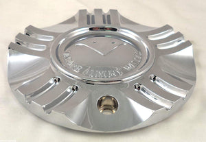 Vagare Luxury Wheels Chrome Custom Wheel Center Cap Set of 4 Pn:s1050-v1c-1 S1050-ns01 C-055-1-1