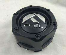 Load image into Gallery viewer, Fuel Matte Black Custom Wheel Center Cap (QTY 4) 1003-48b