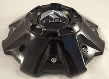 Load image into Gallery viewer, Fuel Wheels Black Gloss Custom Center Cap Set of Two (2) # 1001-63B 5-6 LUGGER