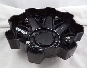 Fuel Gloss Black Wheel Center Cap SET of FOUR (4) 1002-49, M-447, 1002-53B-1