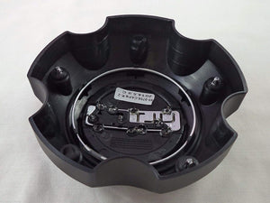 Ultra Motorsports 5 LUG Black Custom Wheel Center Cap Set of 2 Pn: 89-9756