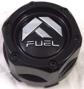 Fuel Wheels Gloss Black Wheel Center Cap # 1003-48b