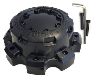 ULTRA Wheels Black Wheel Center Cap (QTY 4) p/n # 89-9879 WITH BOLTS