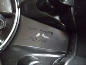 Fuel Gloss Black Wheel Center Cap SET of FOUR (4) 1002-49, M-447, 1002-53B-1