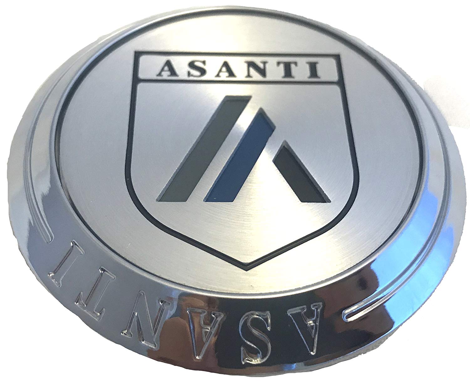 Asanti Chrome Wheel Center Cap (QTY 1) PN : C-100FFACN, FLOATER,  Asanti-FS-CAP