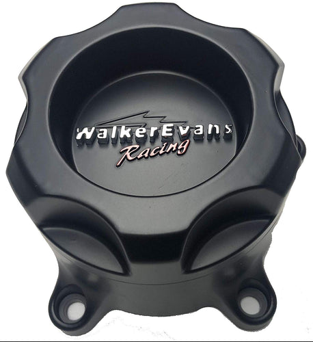 Walker Evans Racing 5 Lug Matte Black Wheel Center Cap # WKR-9705SB with Screws