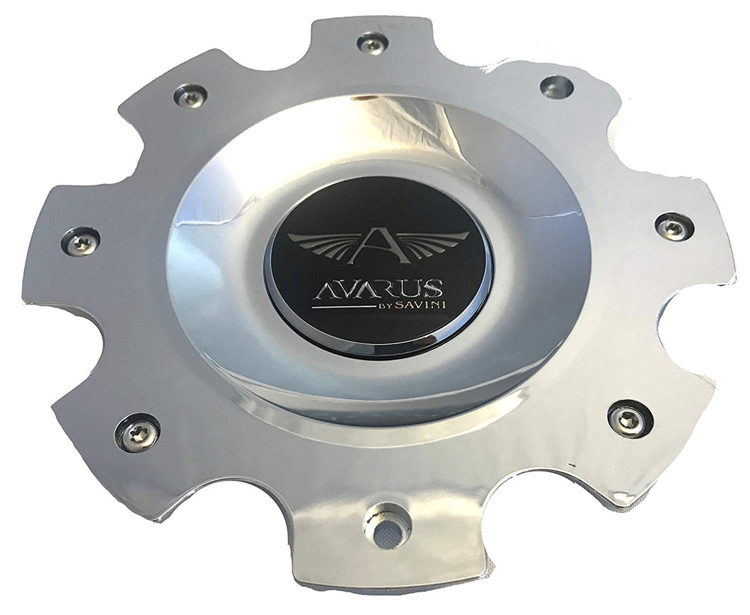 Avarus by Savini Chrome Wheel Center Cap (QTY 1) PN : ms-cap-z212
