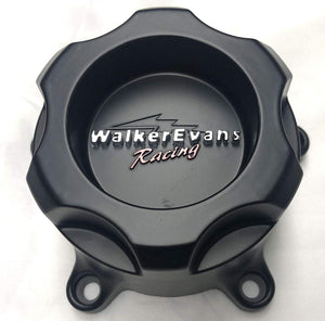 Walker Evans Racing 5 Lug Matte Black Wheel Center Cap # WKR-9705SB with Screws