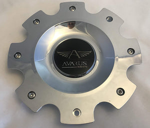 Avarus by Savini Chrome Wheel Center Cap (QTY 1) PN : ms-cap-z212