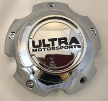Load image into Gallery viewer, ULTRA 5 Lug CHROME Wheel Center Cap (QTY 4) p/n # 89-9750C WITH BOLTS
