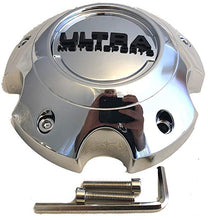 Load image into Gallery viewer, ULTRA 5 Lug Chrome Wheel Center Cap (QTY 1) p/n # 89-9750C WITH BOLTS