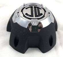 Load image into Gallery viewer, 2 Crave 5 LUG Black &amp; Chrome Wheel Center Cap (QTY 2) # NX-5H-E
